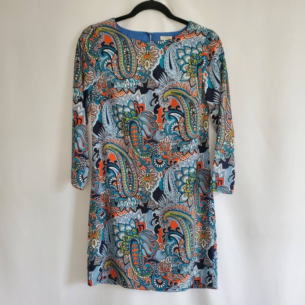 J .Crew Factory Jules Moonglow Gallery Dress